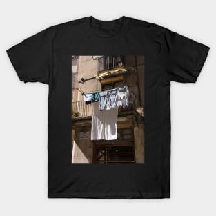 Hanging washing. T-Shirt